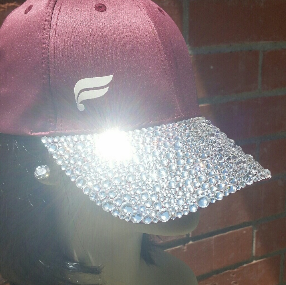 Swarovski Crystal Bridal Hats-Fabletics Hats-Bling Hats - Picture 3 of 9